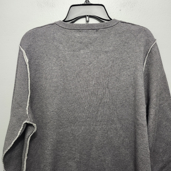 Romimona women's open front cardigan sweater size XL gray long length - Picture 9 of 9